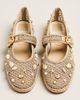 Dolce Vita Ralph Raffia Shell Mary Jane Flats - 2