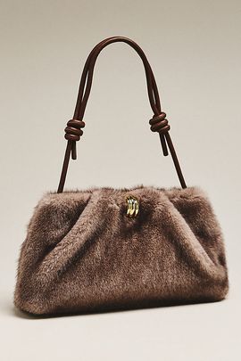 Dolce Vita Ravel Faux Fur Shoulder Bag