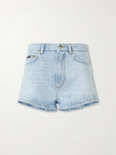 DOLCE&GABBANA Cotton denim shorts