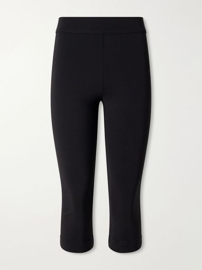DOLCE&GABBANA Crepe high-rise straight-leg capri pants