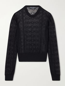 DOLCE&GABBANA Crochet sweater