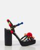 Dolce&Gabbana Dolce&Gabbana 105 embellished raffia sandals - 4