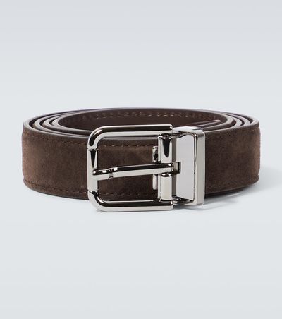 Dolce&Gabbana Dolce&Gabbana 25mm suede belt