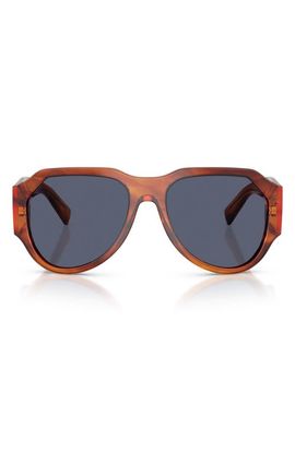 Dolce&Gabbana Dolce&Gabbana 58mm Polarized Pilot Sunglasses