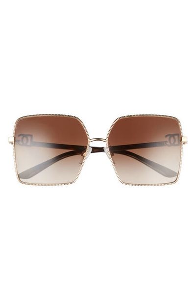 Dolce&Gabbana Dolce&Gabbana 60mm Square Sunglasses