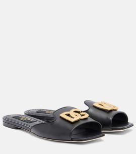 Dolce&Gabbana Dolce&Gabbana Abaya DG leather mules