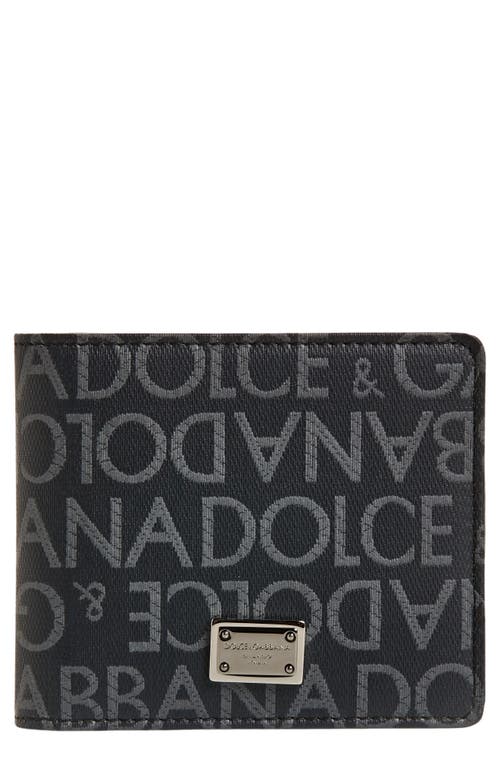 Dolce&Gabbana Dolce&Gabbana Allover Logo Billfold Wallet