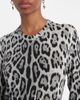 Dolce&Gabbana Dolce&Gabbana Animal-print silk sweater - 4