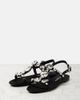 Dolce&Gabbana Dolce&Gabbana Bianca embellished satin sandals - 4