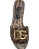 Dolce&Gabbana Dolce&Gabbana Bianca Leopard Slide Sandal - 5