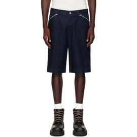 Dolce&Gabbana Dolce&Gabbana Blue Logo Plaque Denim Shorts