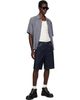 Dolce&Gabbana Dolce&Gabbana Blue Logo Plaque Denim Shorts - 4
