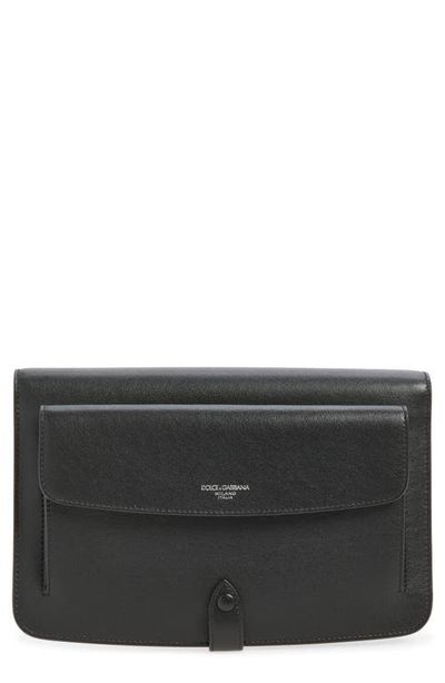 Dolce&Gabbana Dolce&Gabbana Calfskin Leather Wallet