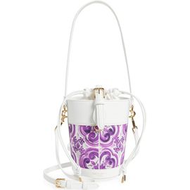 Dolce&Gabbana Dolce&Gabbana Capri Majolica Canvas Bucket Bag