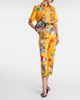 Dolce&Gabbana Dolce&Gabbana Capri printed high-rise cotton tapered pants - 2