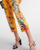 Dolce&Gabbana Dolce&Gabbana Capri printed high-rise cotton tapered pants - 5