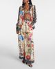 Dolce&Gabbana Dolce&Gabbana Capri printed silk satin palazzo pants - 2