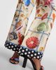Dolce&Gabbana Dolce&Gabbana Capri printed silk satin palazzo pants - 5