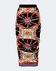 Dolce&Gabbana Dolce&Gabbana Carretto silk-blend midi skirt - 1