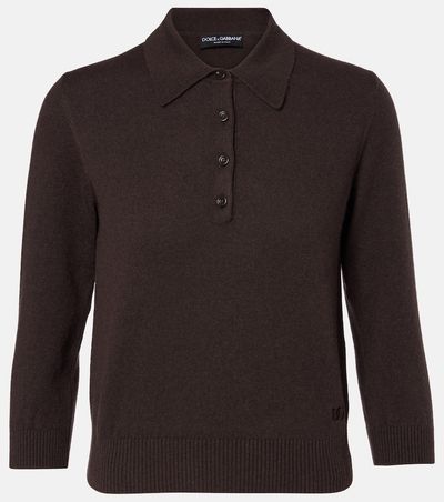 Dolce&Gabbana Dolce&Gabbana Cashmere polo sweater
