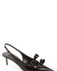 Dolce&Gabbana Dolce&Gabbana Coeur Bow Pointed Toe Slingback Pump - 1