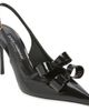 Dolce&Gabbana Dolce&Gabbana Coeur Leather Slingback Pointed Toe Pump - 1