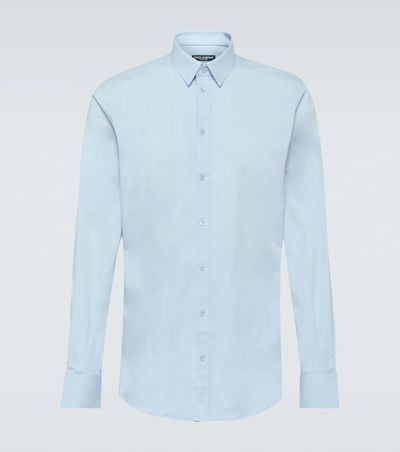 Dolce&Gabbana Dolce&Gabbana Cotton-blend poplin Oxford shirt