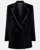 Dolce&Gabbana Dolce&Gabbana Cotton-blend velvet tuxedo jacket - 1