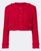 Dolce&Gabbana Dolce&Gabbana Cropped cotton-blend tweed jacket - 1