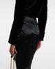 Dolce&Gabbana Dolce&Gabbana Cropped cotton-blend velvet blazer - 6