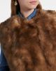 Dolce&Gabbana Dolce&Gabbana Cropped shearling vest - 4