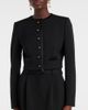 Dolce&Gabbana Dolce&Gabbana Cropped wool-blend jacket - 6