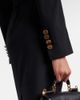 Dolce&Gabbana Dolce&Gabbana Cropped wool and silk-blend jacket - 6