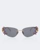 Dolce&Gabbana Dolce&Gabbana Crystal-embellished cat-eye sunglasses - 1