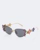 Dolce&Gabbana Dolce&Gabbana Crystal-embellished cat-eye sunglasses - 3