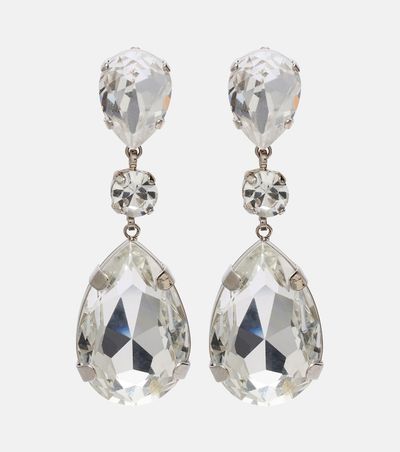 Dolce&Gabbana Dolce&Gabbana Crystal-embellished clip-on earrings