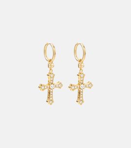 Dolce&Gabbana Dolce&Gabbana Crystal-embellished drop earrings