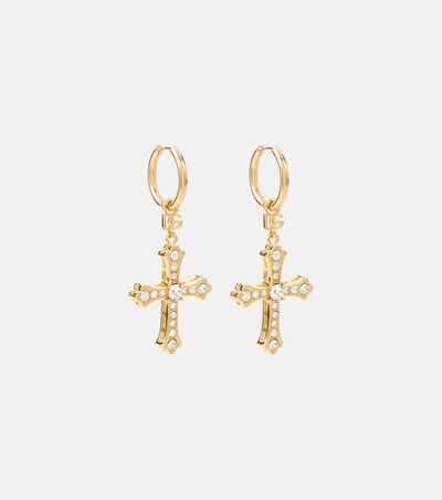 Dolce&Gabbana Dolce&Gabbana Crystal-embellished drop earrings