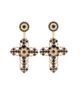 Dolce&Gabbana Dolce&Gabbana Crystal clip-on earrings - 1