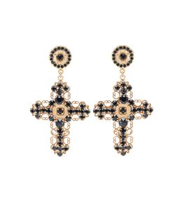 Dolce&Gabbana Dolce&Gabbana Crystal clip-on earrings