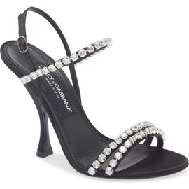 Dolce&Gabbana Dolce&Gabbana Crystal Strap Sandal