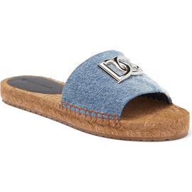Dolce&Gabbana Dolce&Gabbana Denim Patchwork Slide Sandal