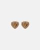 Dolce&Gabbana Dolce&Gabbana Devotion embellished clip-on earrings - 1