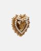 Dolce&Gabbana Dolce&Gabbana Devotion embellished clip-on earrings - 2