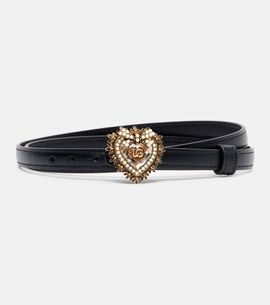 Dolce&Gabbana Dolce&Gabbana Devotion embellished leather belt