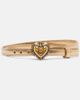 Dolce&Gabbana Dolce&Gabbana Devotion metallic leather belt - 1