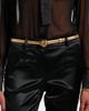 Dolce&Gabbana Dolce&Gabbana Devotion metallic leather belt - 2
