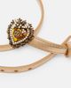 Dolce&Gabbana Dolce&Gabbana Devotion metallic leather belt - 3