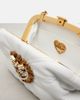 Dolce&Gabbana Dolce&Gabbana Devotion Small embellished leather clutch - 3