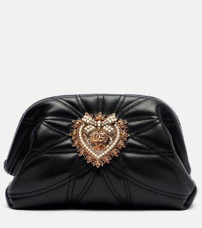 Dolce&Gabbana Dolce&Gabbana Devotion Small leather shoulder bag